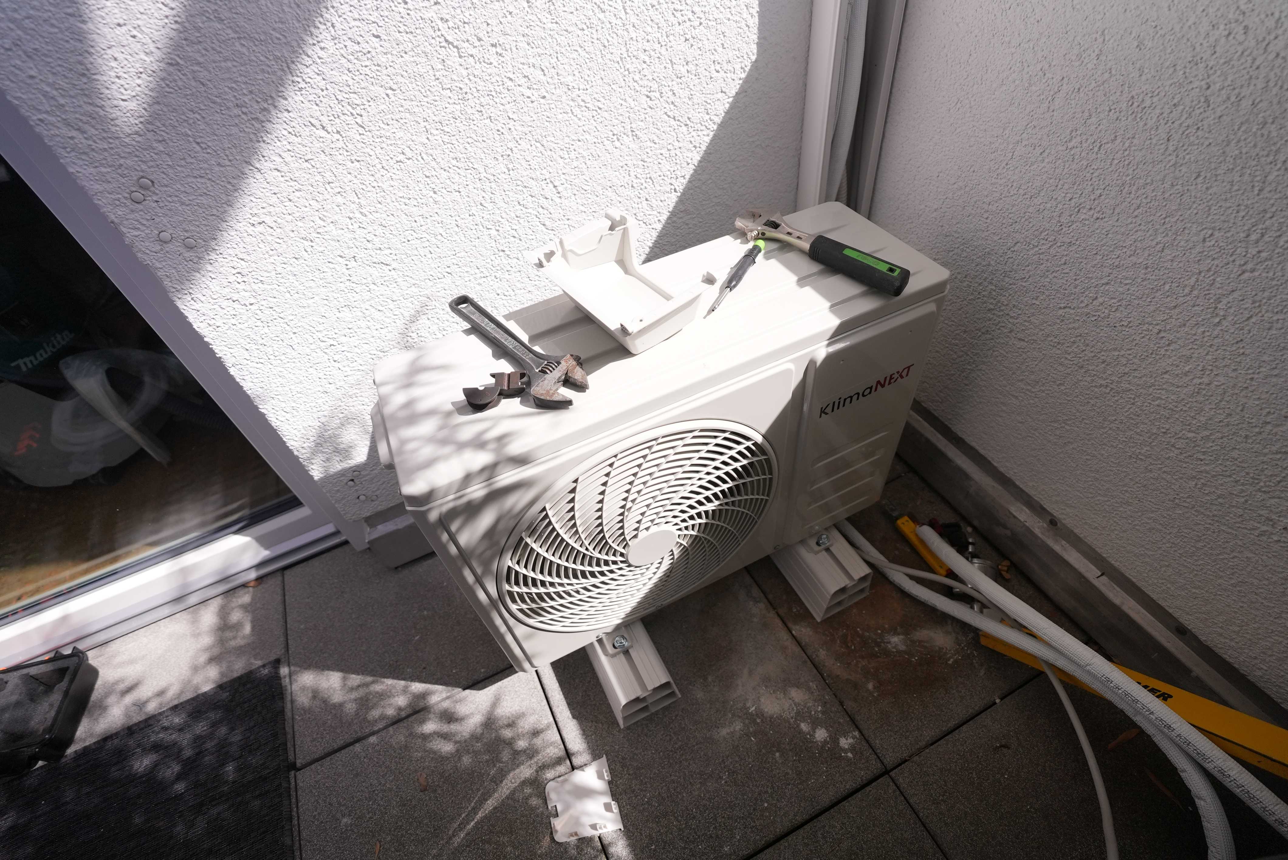 KlimaNext Außengerät Installation