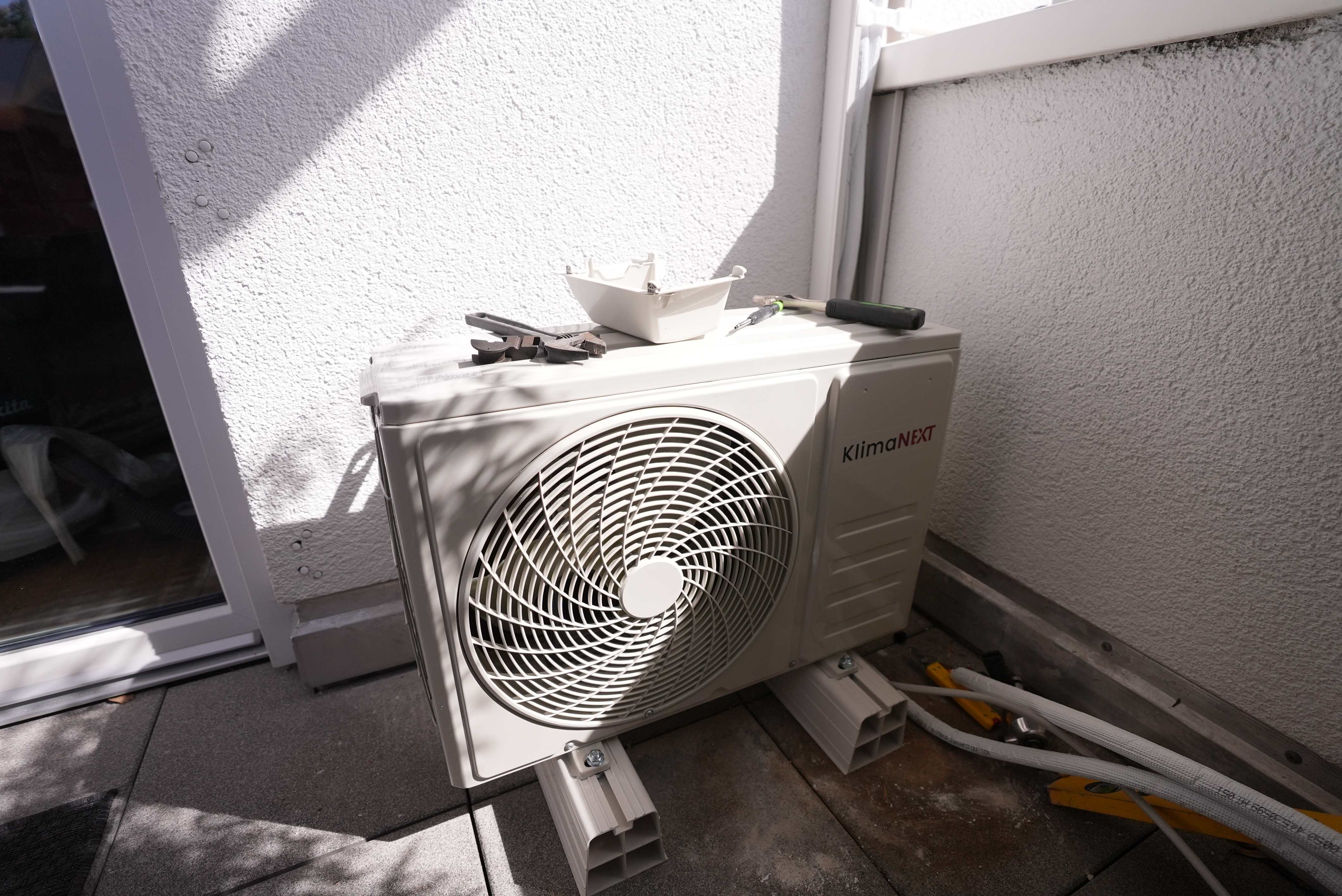 Fertig installiertes KlimaNext Gerät